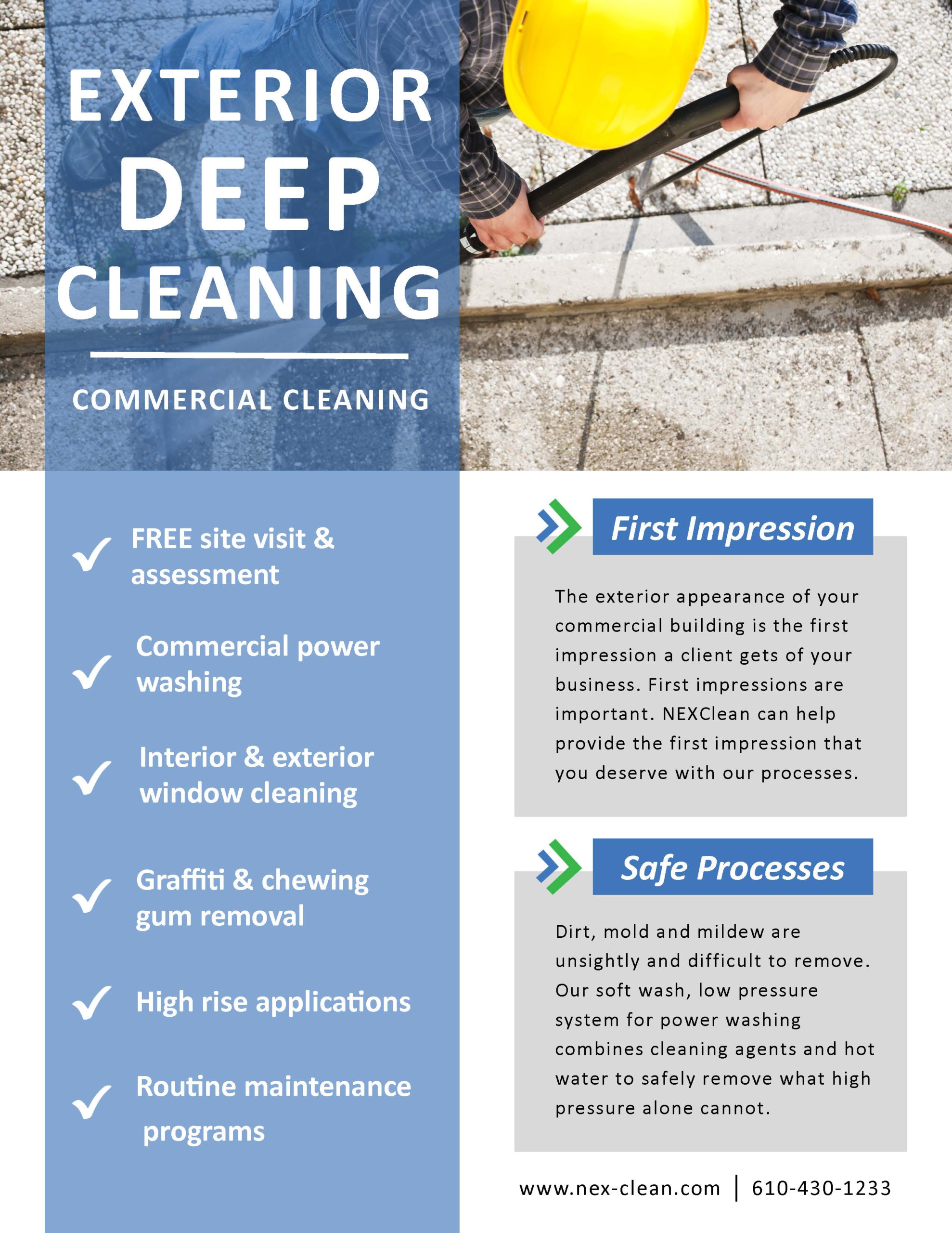 Exterior Deep Cleaning PDF.