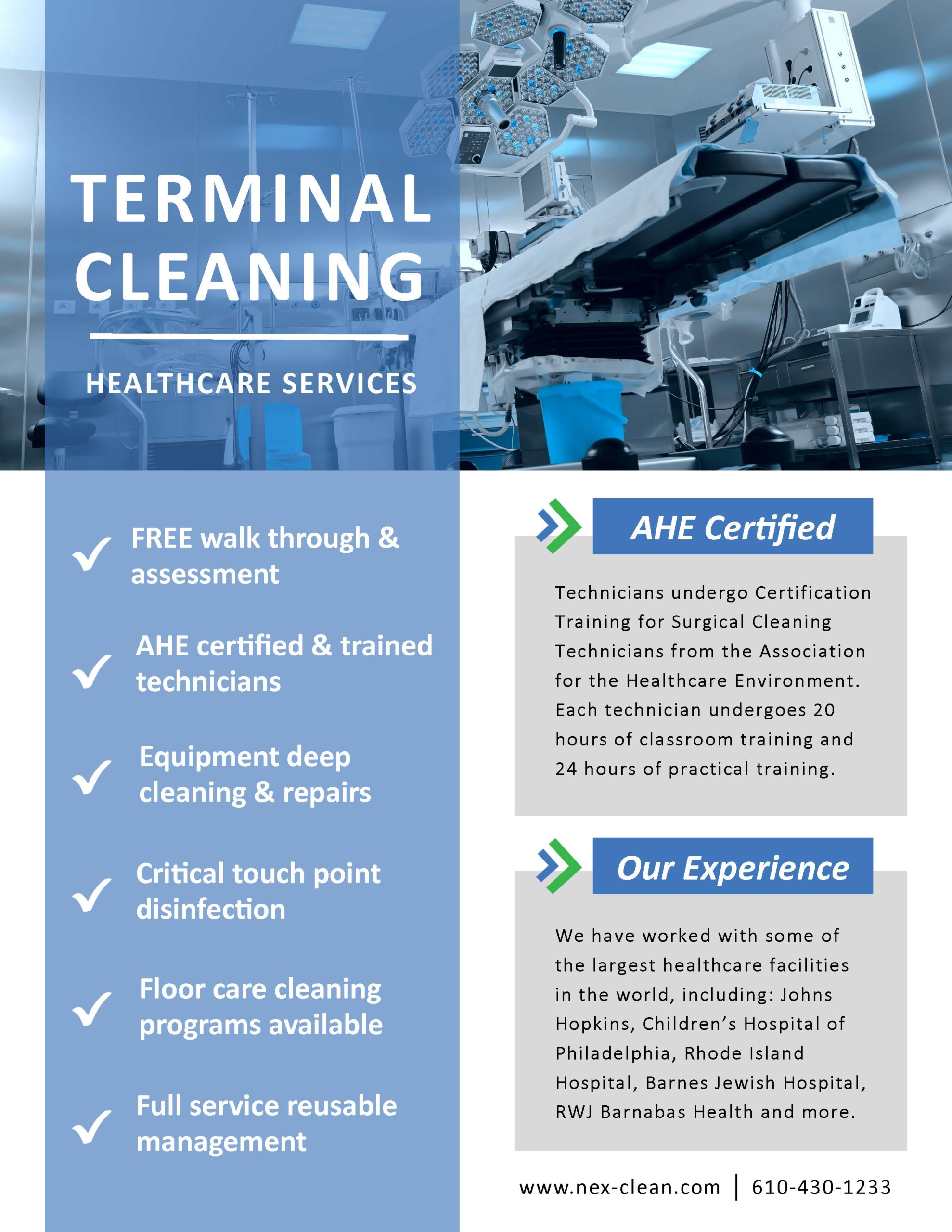 Terminal Cleaning PDF.